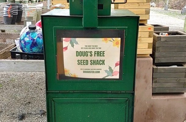 Testing for Doug’s Free Seed Shack at Hahn Nursery